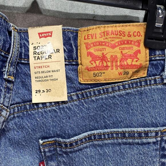 LEVIS Flex Men's 50 Regular Fit Stretch Taper Jeans SZ 29X30 - Picture 7 of 10